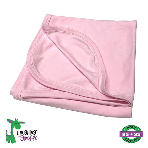 The Laughing Giraffe Baby Receiving Blanket