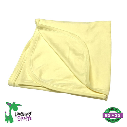 The Laughing Giraffe Baby Receiving Blanket