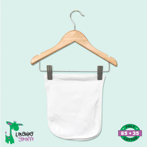 The Laughing Giraffe Baby Burp Cloth