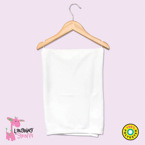 The Laughing Giraffe Baby Receiving Blanket