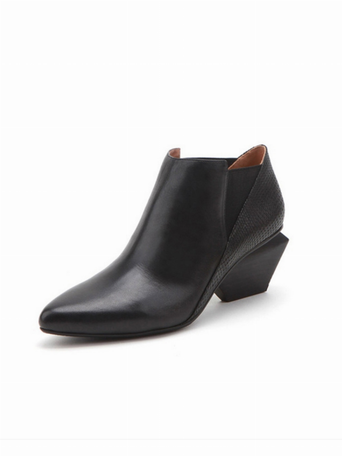JadyRose | Structural-Heel Leather Boot
