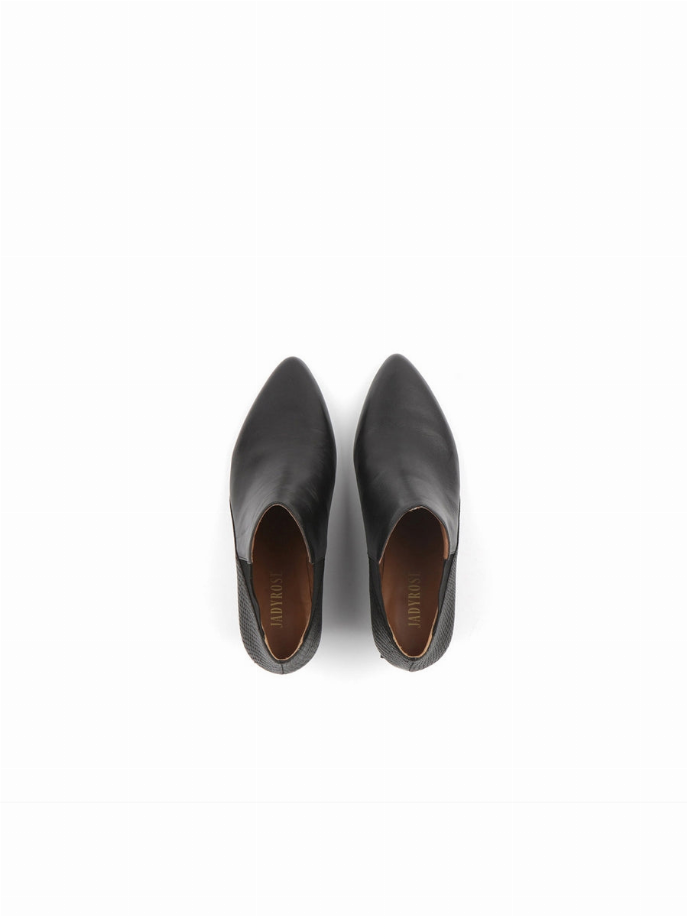 JadyRose | Structural-Heel Leather Boot