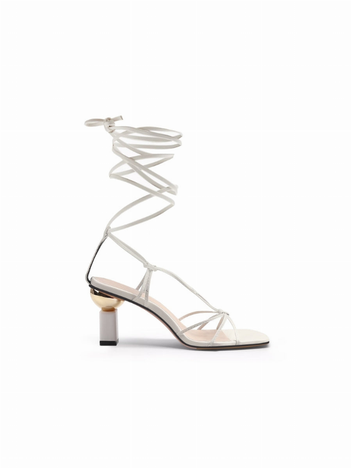 JadyRose | Lupine Ankle Strap Detail Women's Heeled Sandal