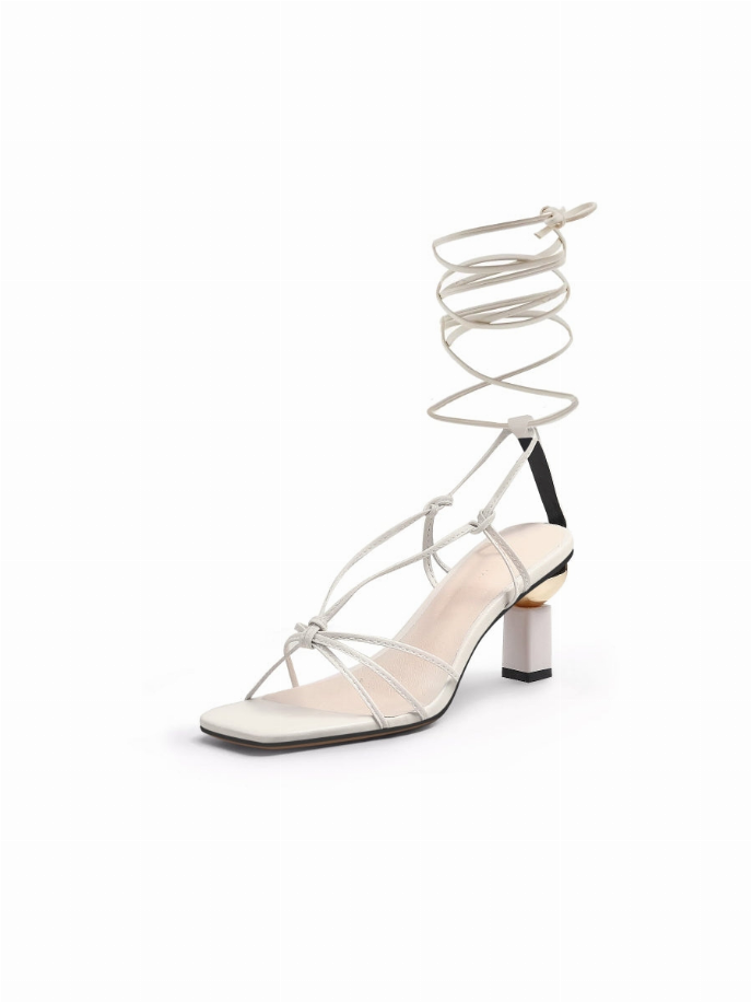 JadyRose | Lupine Ankle Strap Detail Women's Heeled Sandal