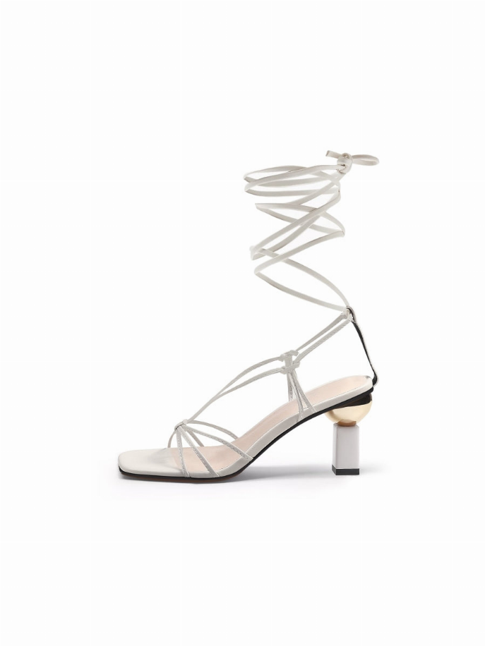 JadyRose | Lupine Ankle Strap Detail Women's Heeled Sandal