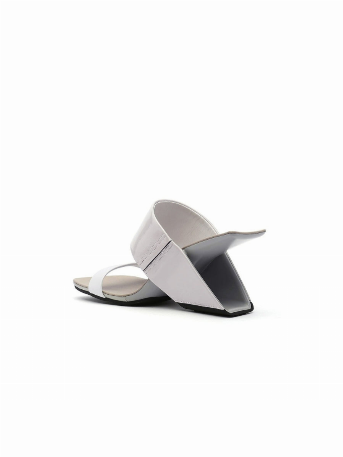 JadyRose | Signature Open-Heel Leather Slide Sandal