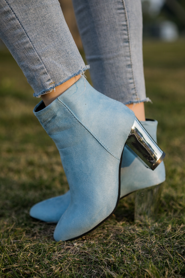 En Bloom | Mirror Heel Ankle Boots