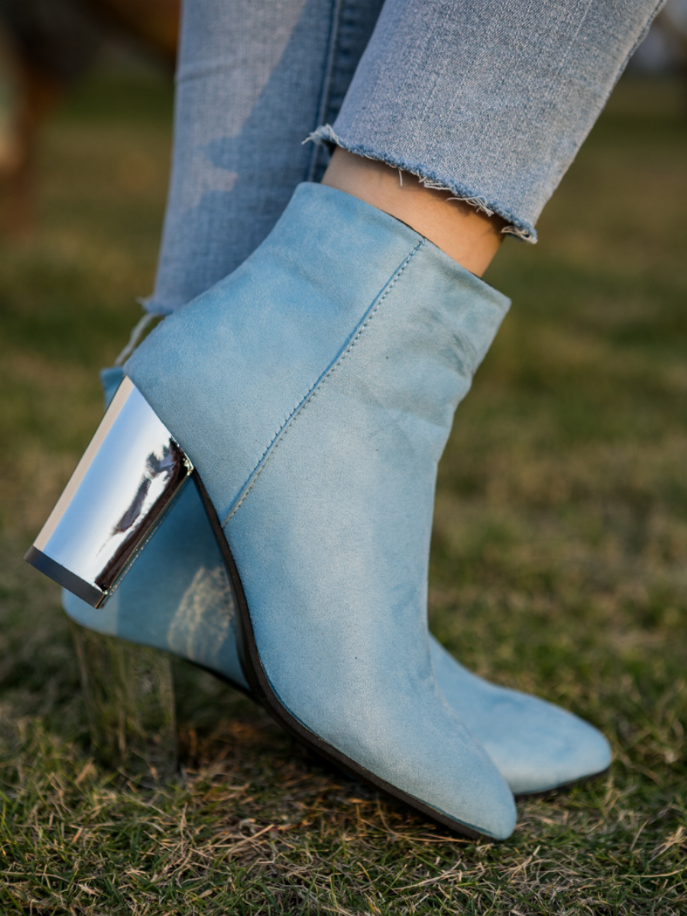 En Bloom | Mirror Heel Ankle Boots