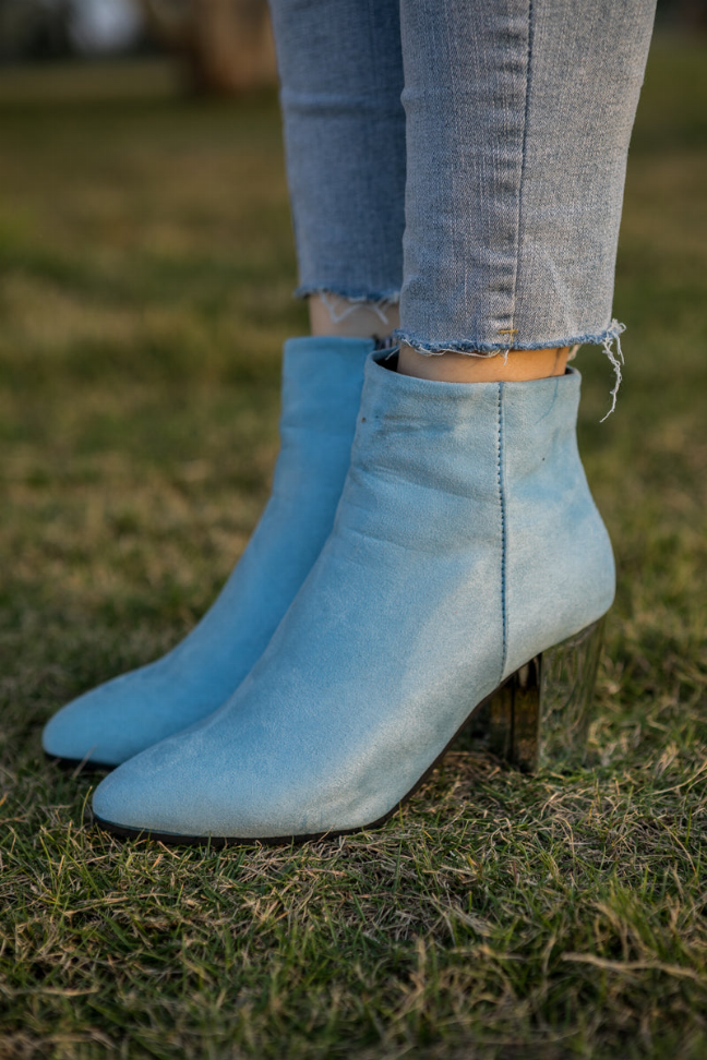 En Bloom | Mirror Heel Ankle Boots