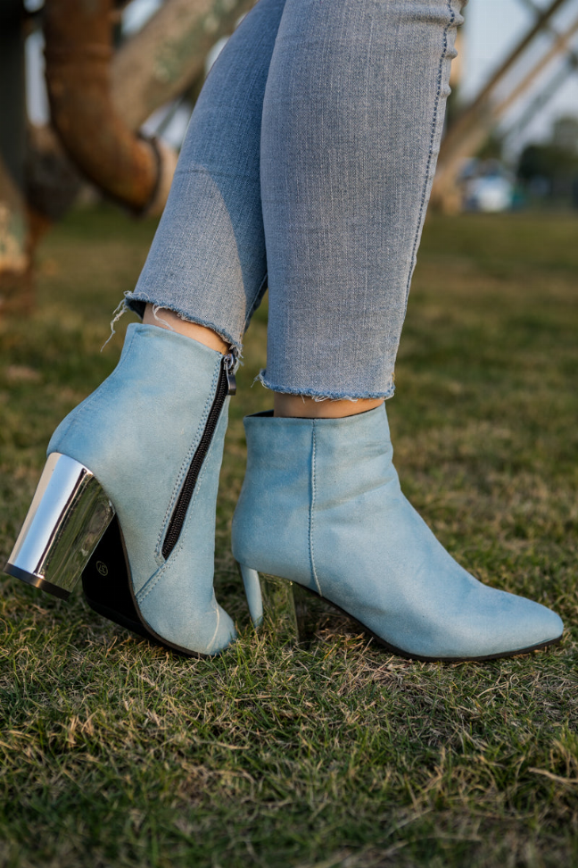 En Bloom | Mirror Heel Ankle Boots