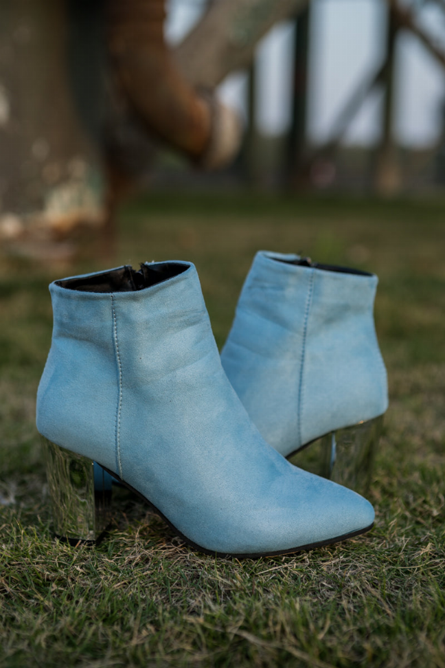 En Bloom | Mirror Heel Ankle Boots