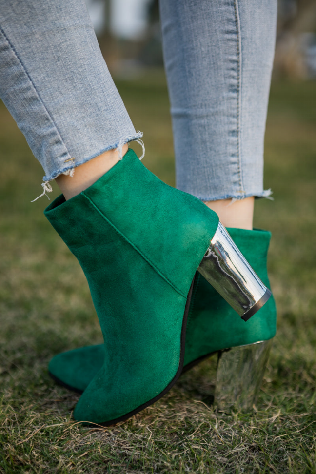 En Bloom | Mirror Heel Ankle Boots