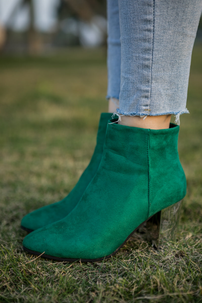 En Bloom | Mirror Heel Ankle Boots