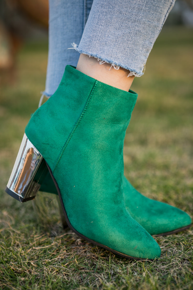 En Bloom | Mirror Heel Ankle Boots