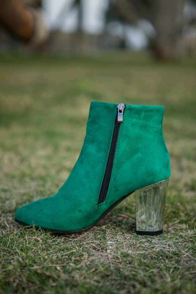 En Bloom | Mirror Heel Ankle Boots
