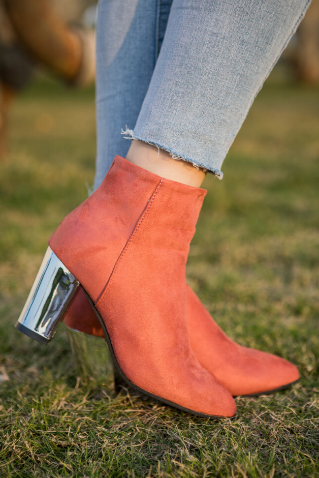 En Bloom | Mirror Heel Ankle Boots