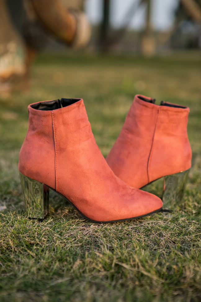 En Bloom | Mirror Heel Ankle Boots