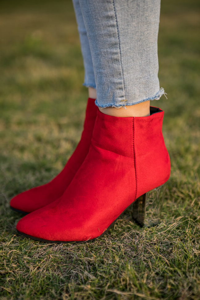 En Bloom | Mirror Heel Ankle Boots