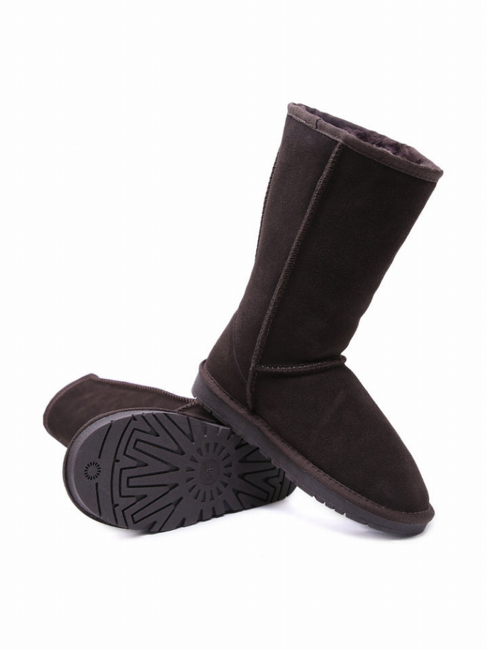 Smaibulun Ugg | Signature Faux Fur-Lined Suede Boot
