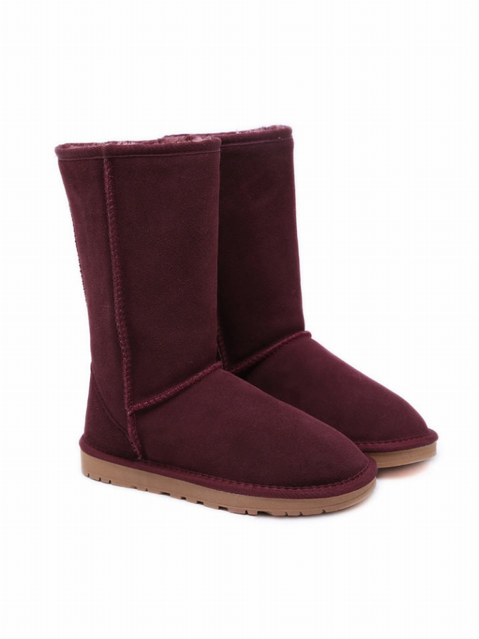 Smaibulun Ugg | Signature Faux Fur-Lined Suede Boot