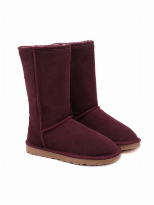 Smaibulun Ugg | Signature Faux Fur-Lined Suede Boot