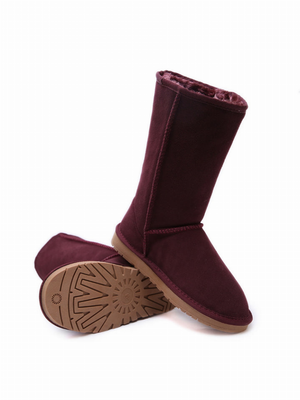 Smaibulun Ugg | Signature Faux Fur-Lined Suede Boot