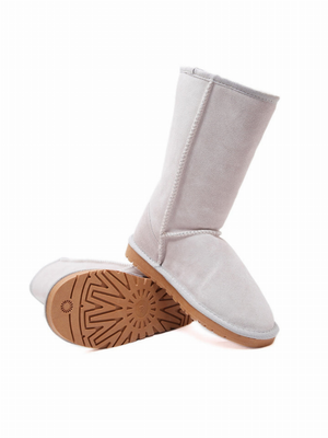Smaibulun Ugg | Signature Faux Fur-Lined Suede Boot