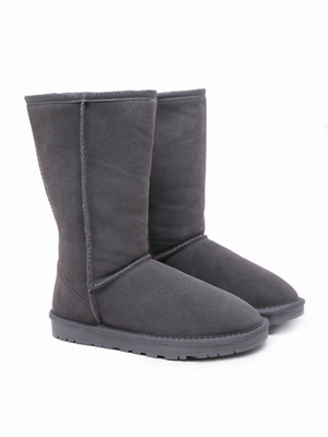 Smaibulun Ugg | Signature Faux Fur-Lined Suede Boot