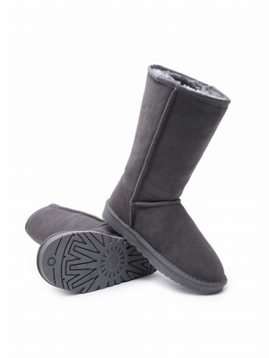 Smaibulun Ugg | Signature Faux Fur-Lined Suede Boot