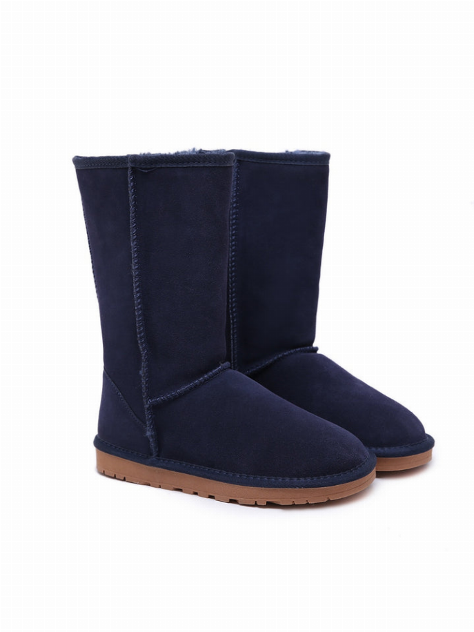 Smaibulun Ugg | Signature Faux Fur-Lined Suede Boot