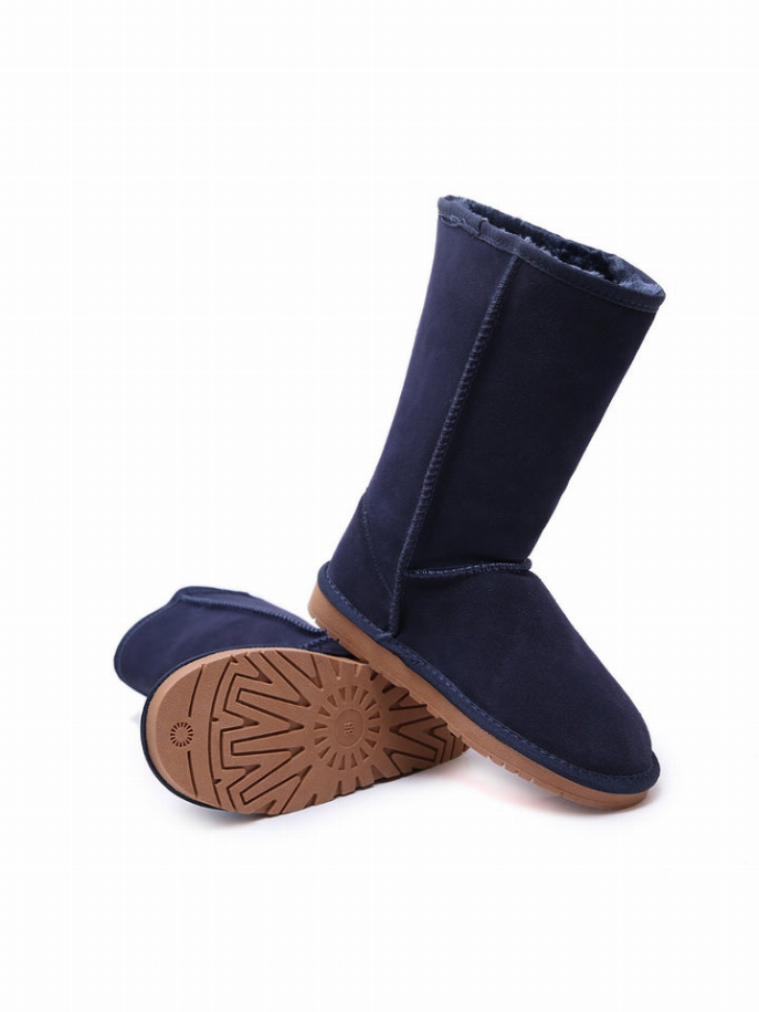 Smaibulun Ugg | Signature Faux Fur-Lined Suede Boot