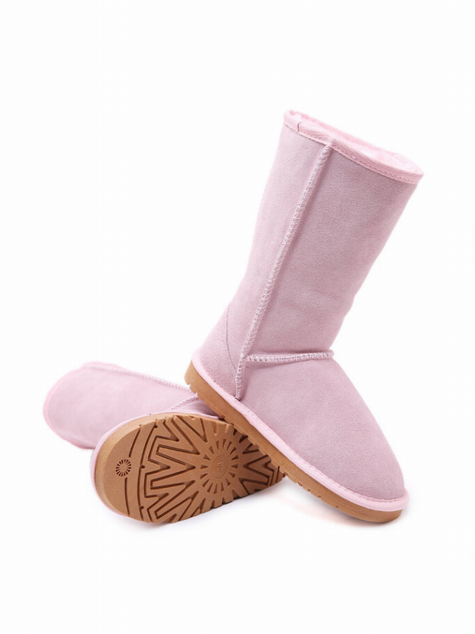 Smaibulun Ugg | Signature Faux Fur-Lined Suede Boot