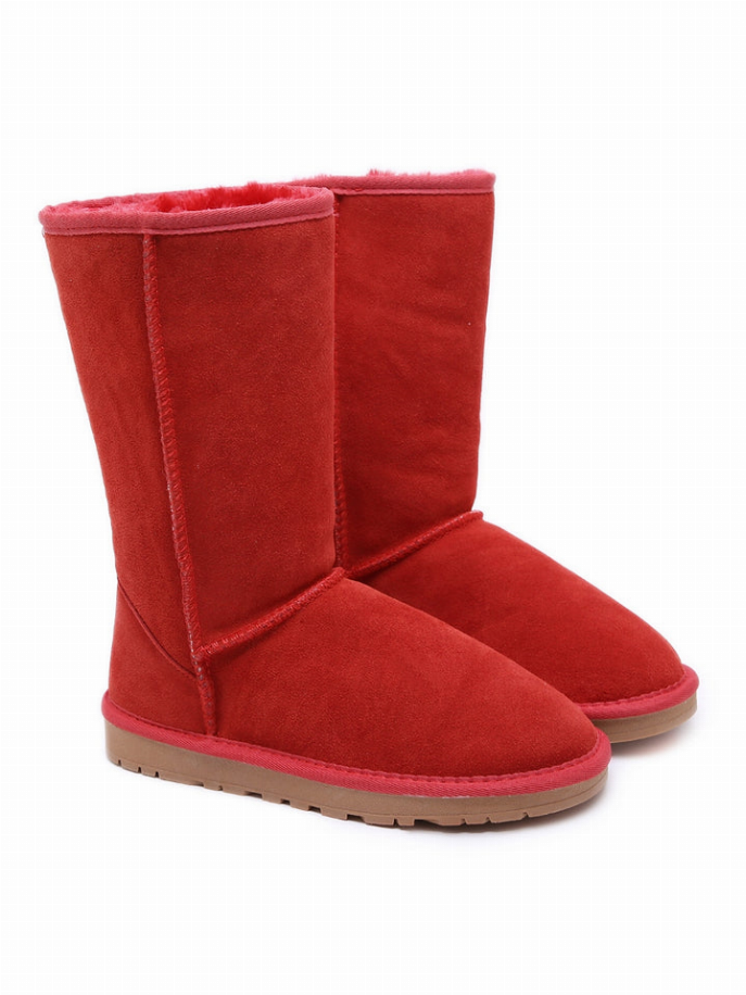 Smaibulun Ugg | Signature Faux Fur-Lined Suede Boot
