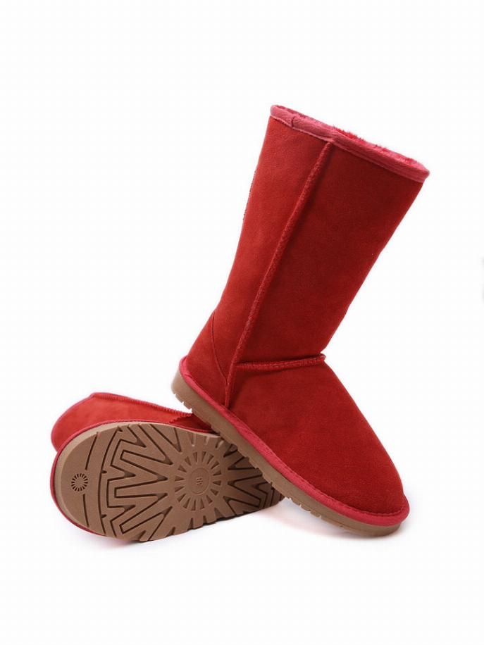 Smaibulun Ugg | Signature Faux Fur-Lined Suede Boot