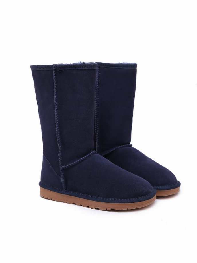 Smaibulun Ugg | Signature Faux Fur-Lined Suede Boot
