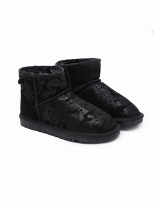 Smaibulun Ugg | Faux Fur-Lined Suede Low Boot