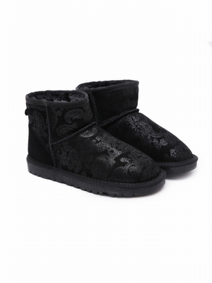 Smaibulun Ugg | Faux Fur-Lined Suede Low Boot