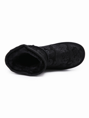 Smaibulun Ugg | Faux Fur-Lined Suede Low Boot