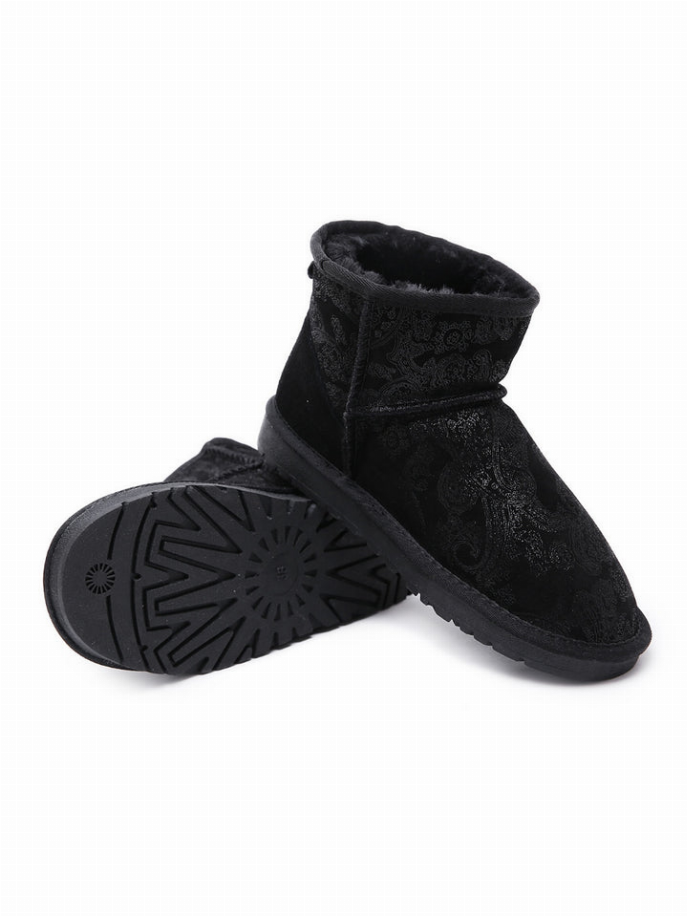 Smaibulun Ugg | Faux Fur-Lined Suede Low Boot