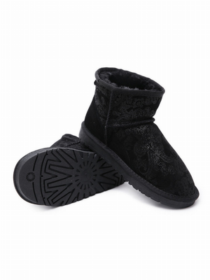 Smaibulun Ugg | Faux Fur-Lined Suede Low Boot