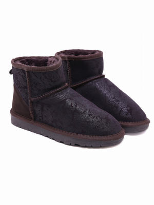 Smaibulun Ugg | Faux Fur-Lined Suede Low Boot