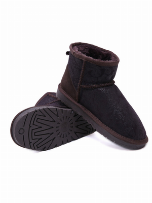 Smaibulun Ugg | Faux Fur-Lined Suede Low Boot