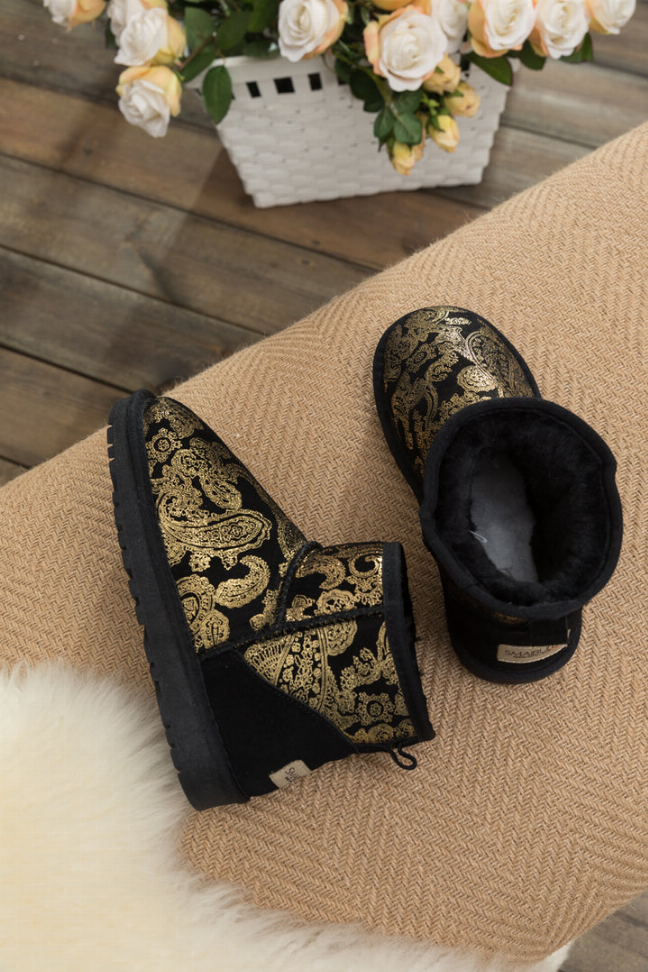 Smaibulun Ugg | Faux Fur-Lined Suede Low Boot