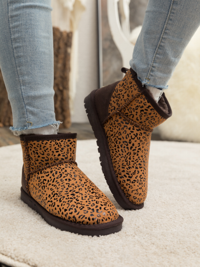 Smaibulun Ugg | Faux Fur-Lined Suede Low Boot