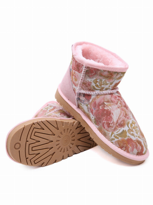 Smaibulun Ugg | Faux Fur-Lined Suede Low Boot