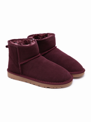 Smaibulun Ugg | Faux Fur-Lined Suede Low Boot