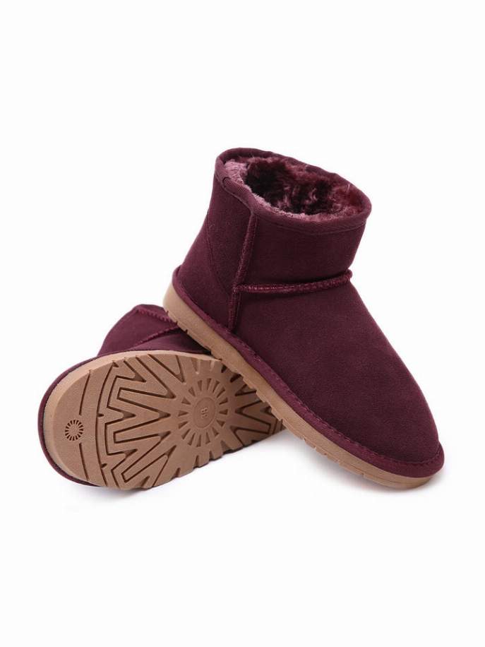 Smaibulun Ugg | Faux Fur-Lined Suede Low Boot