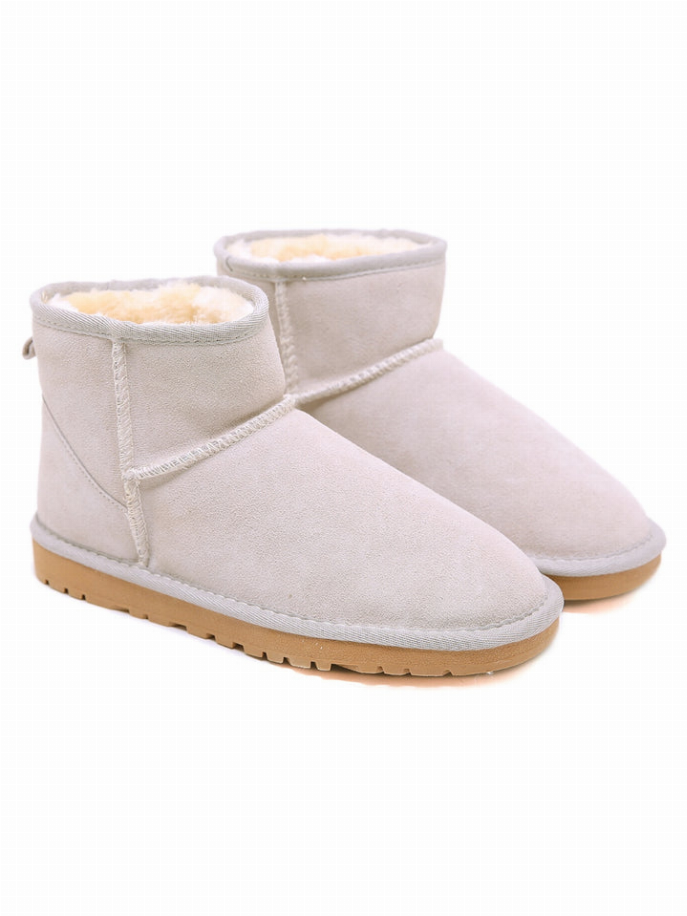 Smaibulun Ugg | Faux Fur-Lined Suede Low Boot