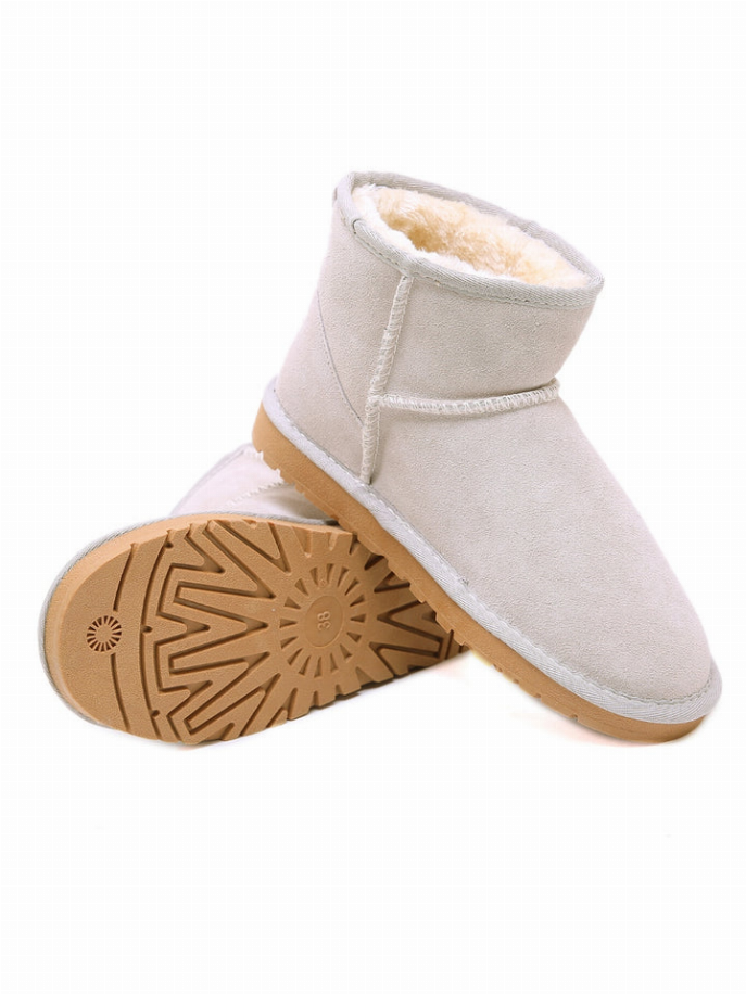 Smaibulun Ugg | Faux Fur-Lined Suede Low Boot