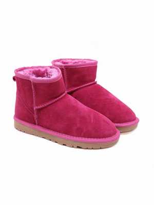 Smaibulun Ugg | Faux Fur-Lined Suede Low Boot